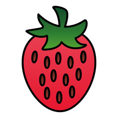 sweet fresh strawberry fruit