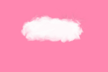 Illustration of cloud closeup.  雲のクローズアップのイラスト