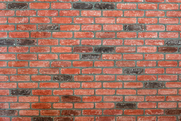Seamless texture of red brick wall
