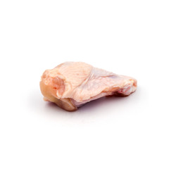 Fresh chicken wings  Isolated on the white background