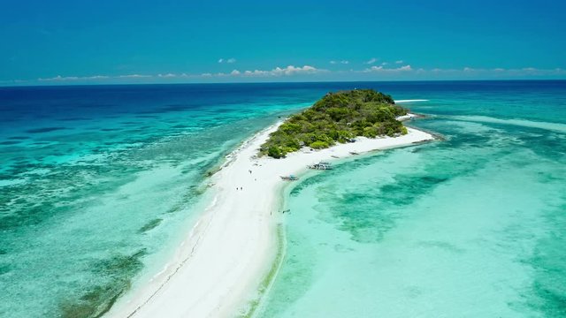 Truly amazing island of Cresta de Gallo, Philippines