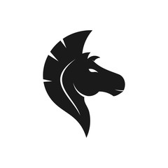 horse logo, icon and illustration