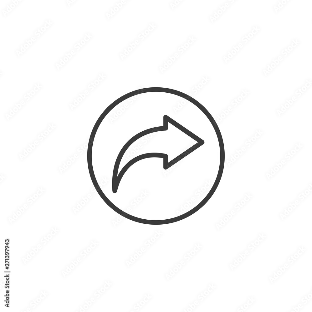 Poster Share icon vector. sharing symbol for web site Computer and mobile vector.