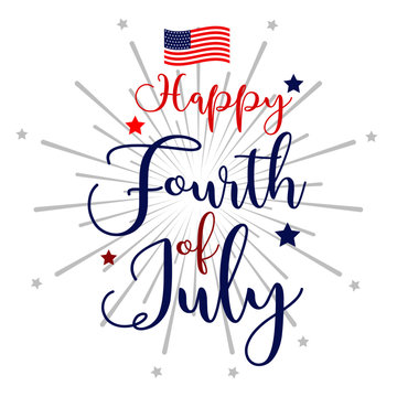 Independence day of the usa 4 th july. Happy independence day