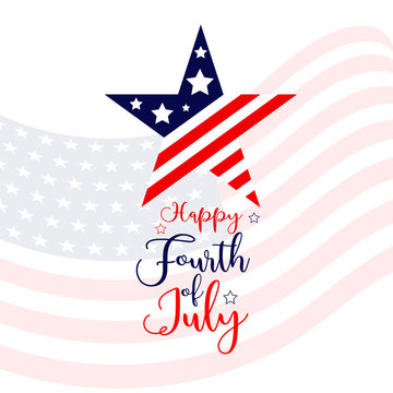 Independence day of the usa 4 th july. Happy independence day