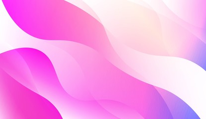Futuristic Style With Wave Geometric Design, Shapes. For Elegant Pattern Cover Book. Vector Illustration with Color Gradient.