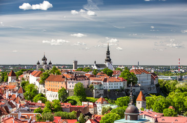 Tallinn Old Town 3 - obrazy, fototapety, plakaty
