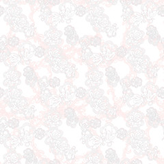 beautiful greeting card with delicate pattern. vector