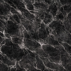 Obraz na płótnie Canvas abstract background, creative texture of black marble with white veins, artistic marbling illustration, artificial fashionable stone, marbled surface
