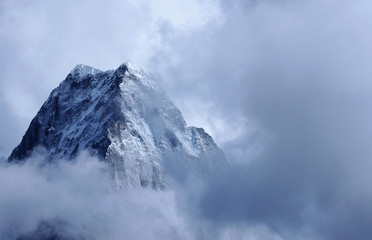 Ama Dablam in the Everest Region of the Himalayas, Nepal