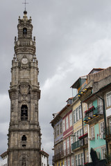 Porto Old Town landmark. Visit Portugal concept.