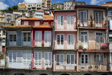 Fototapeta na wymiar Porto Old Town landscape. Visit Portugal concept.
