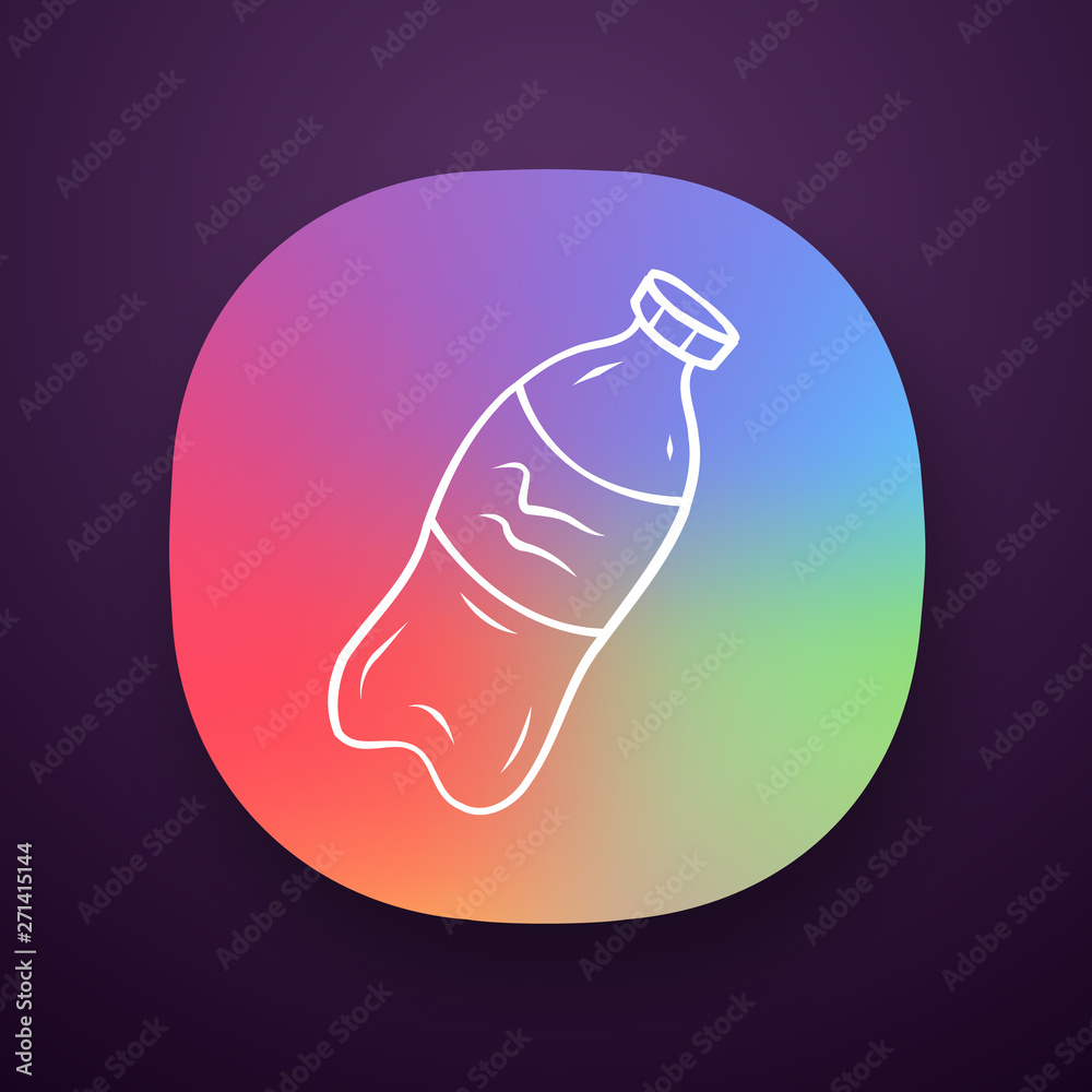 Sticker Plastic bottle app icon