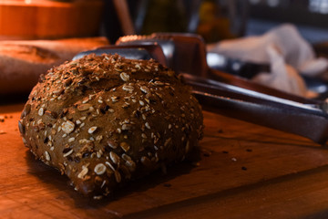 bread with poppy seeds