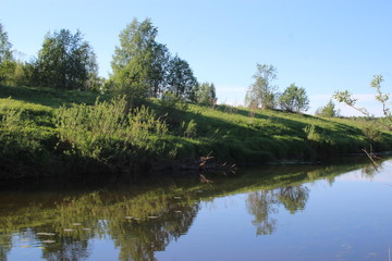 Утро на реке.