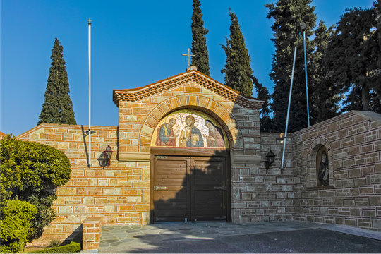 Monastery Souroti of St. John the Theologian, St. Paisios Athonite and St. Arsenios the Cappadocian, near city of Thessaloniki, Greece