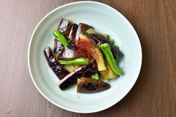 ナスの揚げ浸し