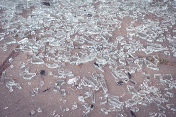 broken glass