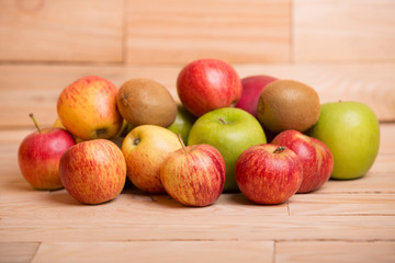 variety of fruits