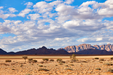 Fototapeta na wymiar Beautiful landscape of Namibia