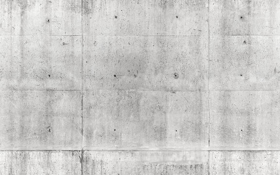 Seamless texture, gray concrete wall