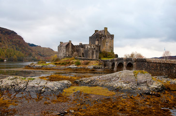 Fototapeta premium Eilean Donan Castle, Scottland, United Kingdom, Europe