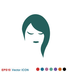 Fototapeta na wymiar Hairstyle icon. Premium quality graphic design. logo, illustration, vector sign symbol for design