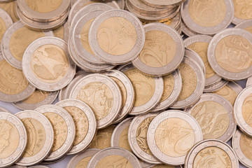 euro coins