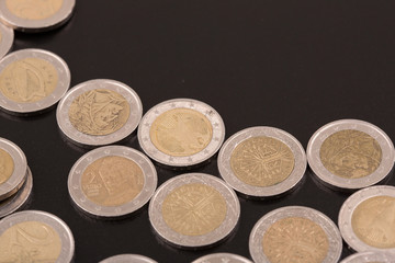euro coins