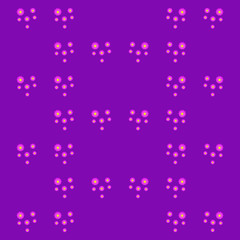 Pattern with Flowers. background - Illustration
