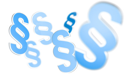 paragraph law sign in hand