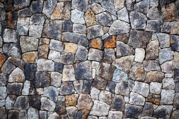 Abstract Stone Texture Background of Wall Fence, Home Architecture and Gardening Decorative Design, Architectural Granite Walling of Exterior and Interior Decor. Pattern Backgrounds for Housing