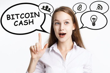 Business, technology, internet and networking concept. A young entrepreneur comes to mind the...