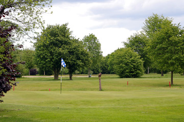 Obraz premium golfplatz