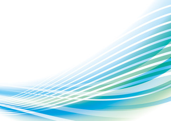 アブストラクト　曲線　背景　水色	