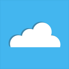 Cloud. Vector illustration