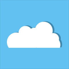 Cloud. Vector illustration