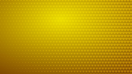 Abstract halftone background of small symbols in yellow colors