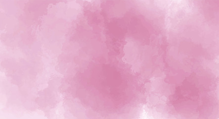 Abstract pink watercolor background for your design, watercolor background concept, vector.
