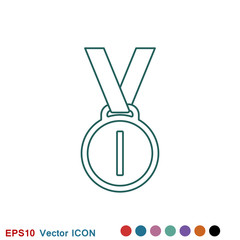 Medal icon, vector logo, medal symbol for your web site