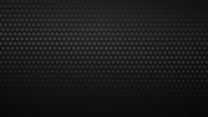 Abstract halftone background of small symbols in black colors