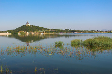 Summer Landscape Photographs of Wenchang Late,ShanDong China