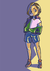 Street style girl