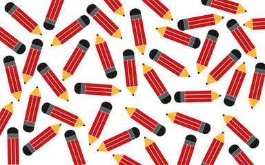 Abstract pattern with pencil