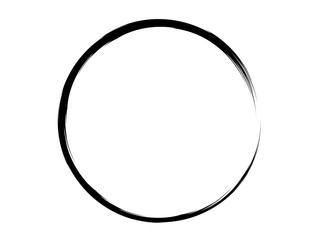 Grunge circle.Grunge black paint.Grunge ink circle.Black paint element made for your desing.