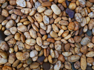 stone background, pebble beach stone texture background