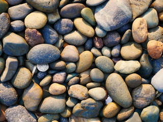 pebble stone outdoor nature , stone background