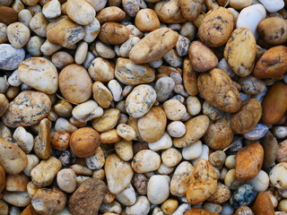pebble stone nature background, smooth stone texture