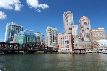 Fototapeta na wymiar Boston skyline