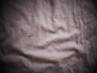 Naklejka premium brown cotton cloth background
